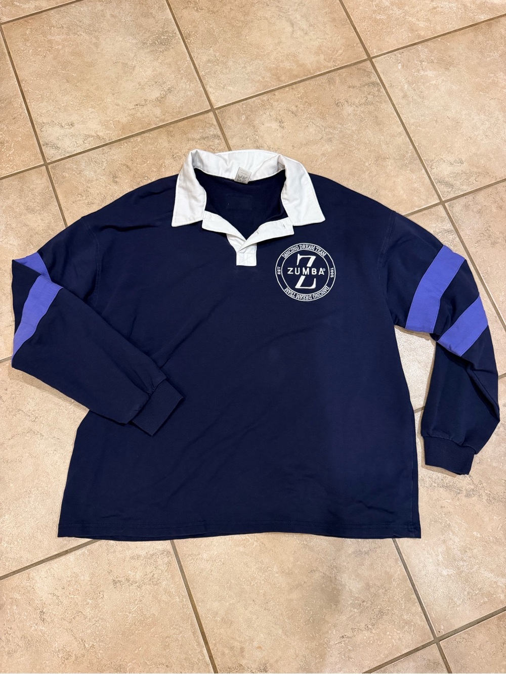 Zumba Fitness Prep Long Sleeve Polo
